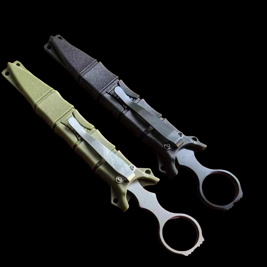 Fixed Blade "Ice Pick" w/ Kydex Sheath